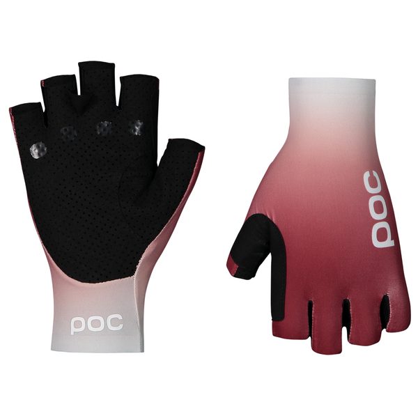 Deft Short Glove Gradient Garnet Red