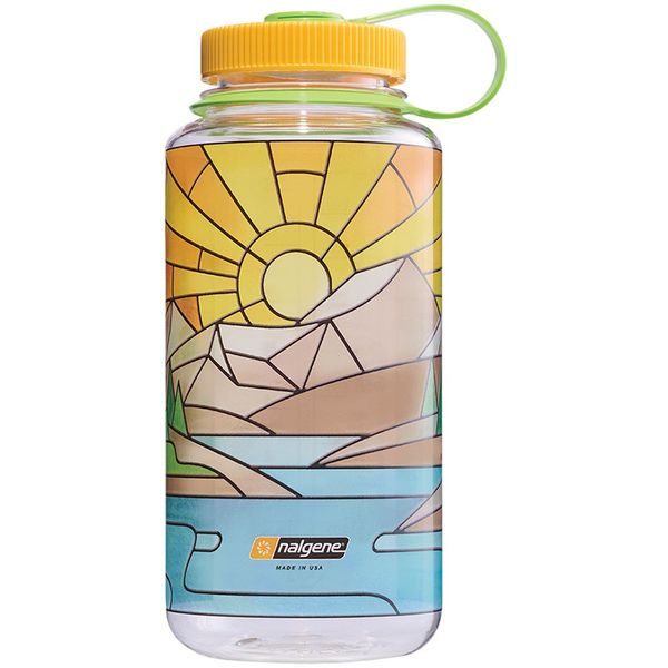 WIDE MOUTH 1000 ML Stained Glass River