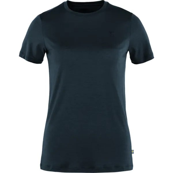 Abisko Wool SS W Dark Navy