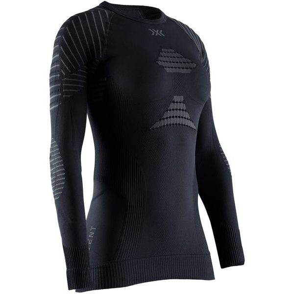 X-BIONIC® INVENT 4.0 SHIRT LG SL WMN, Black/Charcoal