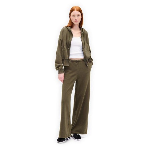 672610-04 Tepláky Vintage Soft Baggy Zelená