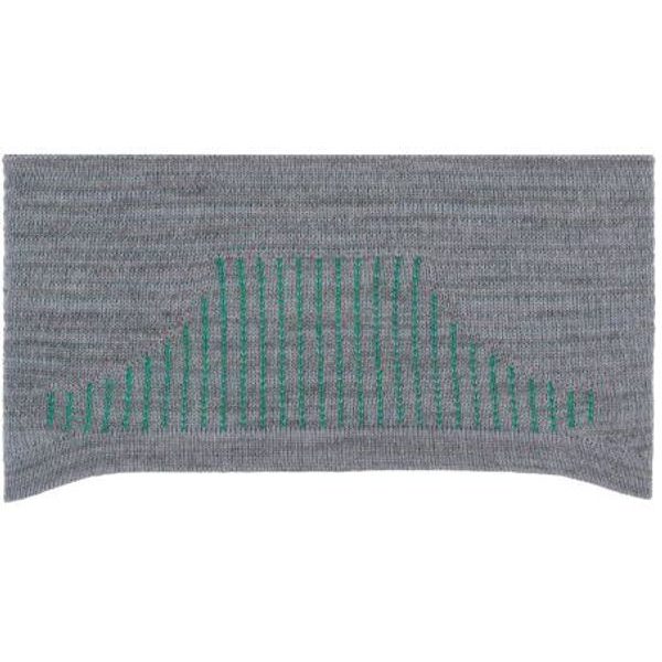 Active Headband graumele-court green-grau