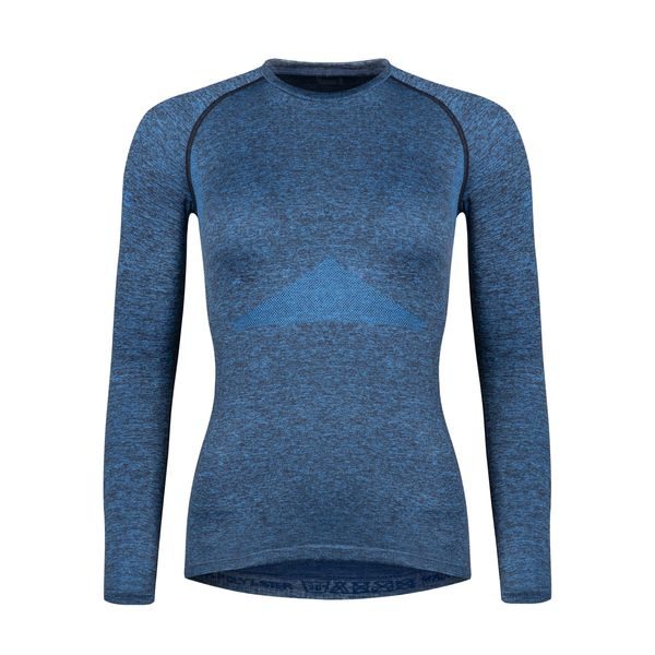 SOFT LADY dl. sleeve, blue