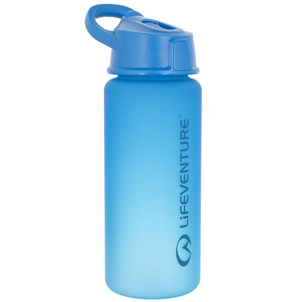 Flip-Top Water Bottle, blue