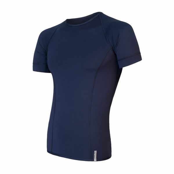 COOLMAX TECH pánské triko kr.rukáv deep blue
