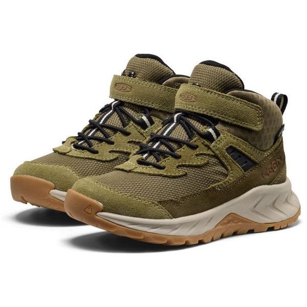 HIGHTRAIL MID WP CHILDREN dark olive/martini olive
