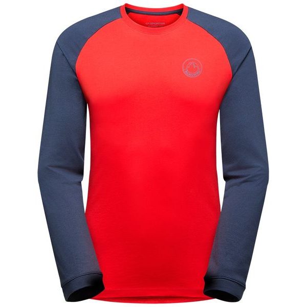 Circle Logo Longsleeve M Mountain Red/Night Sky