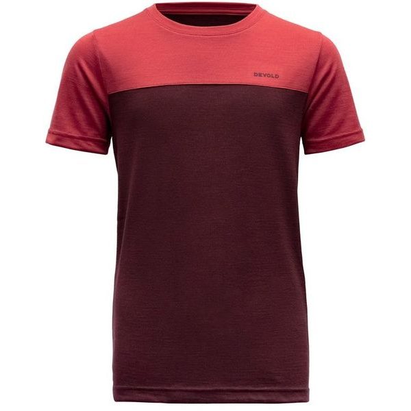 Norang Merino Tee Jr, Port/Beauty