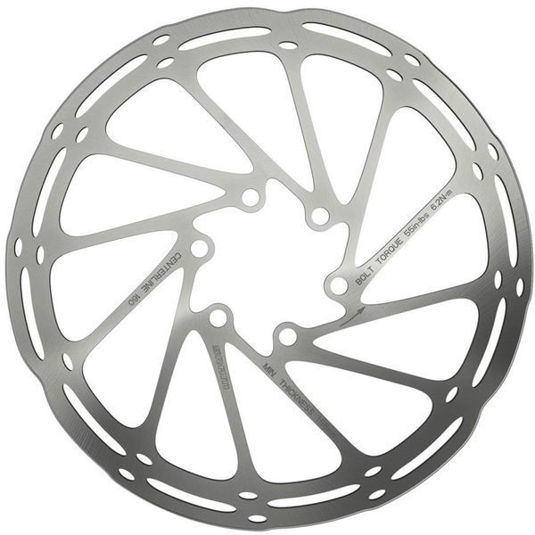 00.5018.037.039 - SRAM ROTOR CNTRLN CL 200MM BLK ROUNDED LR