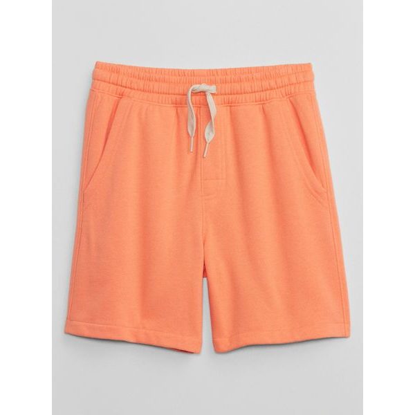 624263-07 Dětské teplákové kraťasy Oranžová