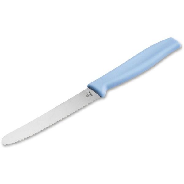 Kitchen knife Sandwich 10.5 cm light blue