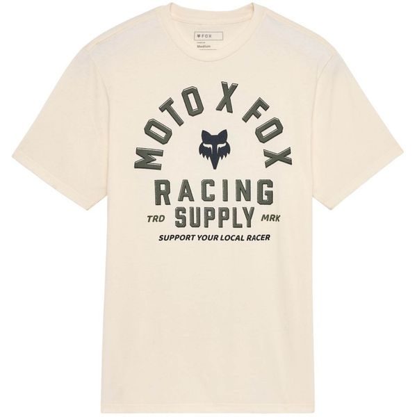 Local Racer Ss Prem Tee Off White