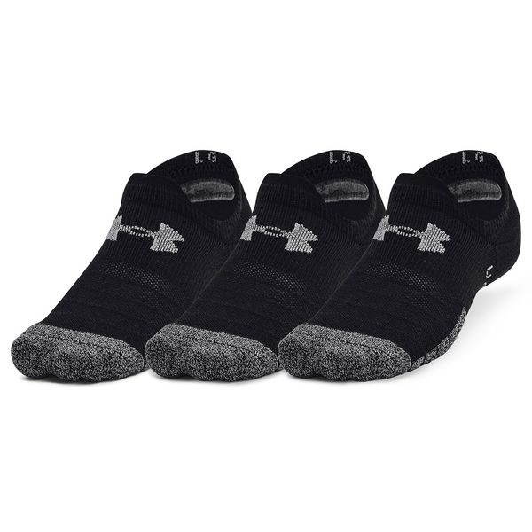 UA Heatgear UltraLowTab 3pk, Black