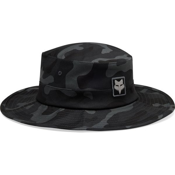 Base Over Sun Hat Black Camo