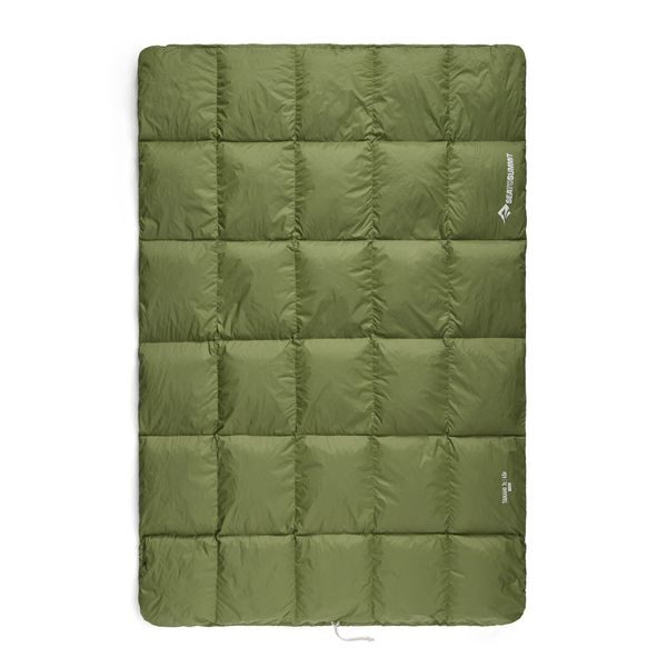 Tanami 7C Down Comforter Queen, Cypress Green
