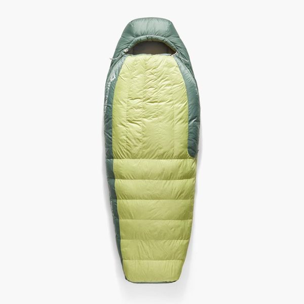 Ascent Women's -9C Down Sleeping Bag Long, Celery Green