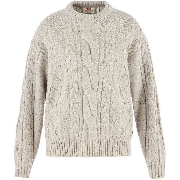 Övik Cable Knit W Chalk White