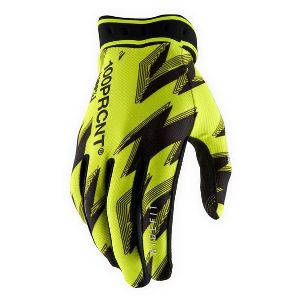 RIDEFIT Gloves Fluo Yellow/Black