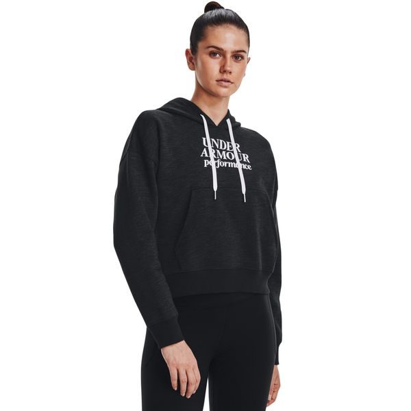 Essential Script Hoodie, Black