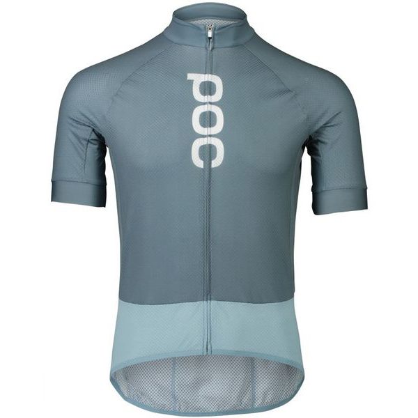 M's Essential Road Logo Jersey, Calcite Blue/Mineral Blue