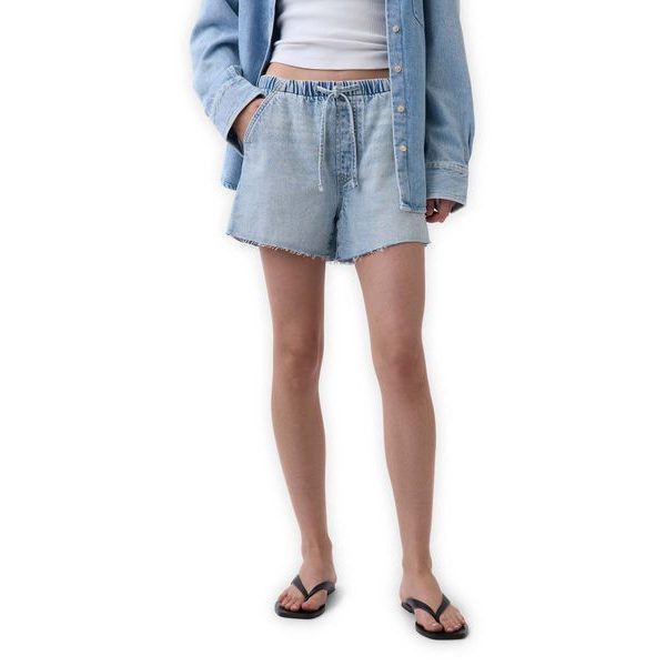 867794-00 Džínové kraťasy Low Slung Easy UltraSoft Modrá