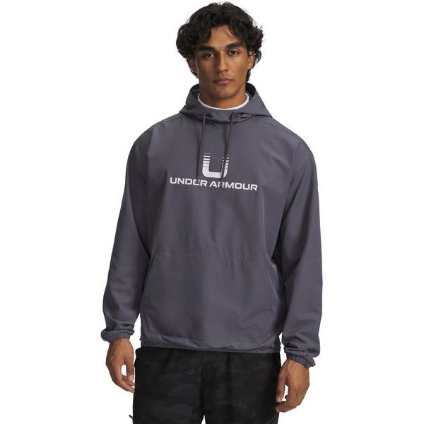 UA Unstoppable Wvn Hoodie-GRY