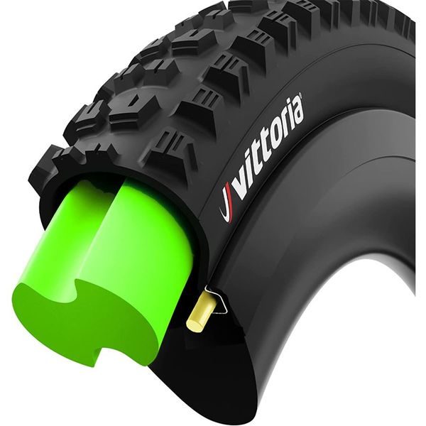 Air-liner tire insert size XL 55mm green 2.7"-4.0"