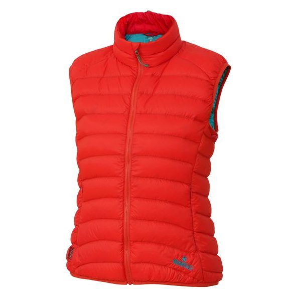 SWAN LADY, red/fresh blue