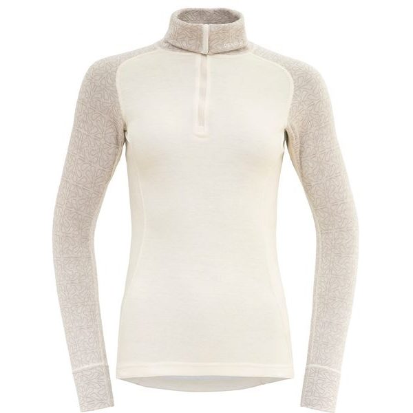 Duo Active Merino 205 Z.Neck Wmn, Raw White