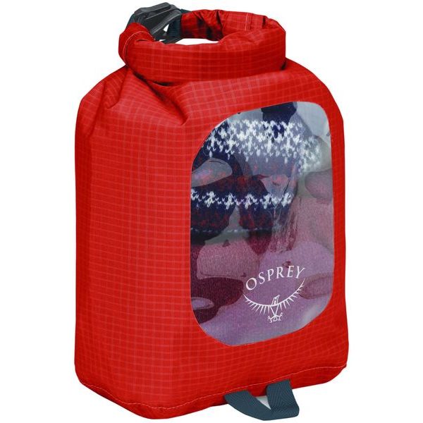 DRY SACK 3 W/WINDOW, mars orange