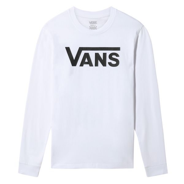 FLYING V CLASSIC LONG SLEEVE T-SHIRT, White