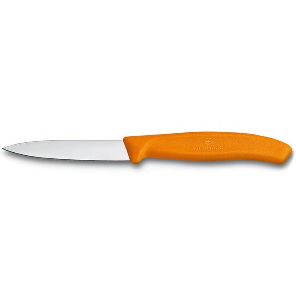 6.7631 Nůž na zeleninu 8cm plast červený