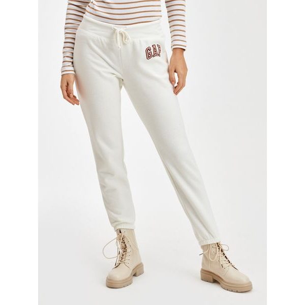 606258-19 Tepláky GAP joggers, Bílá