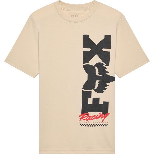 Yth Checker Ss Tee Tan