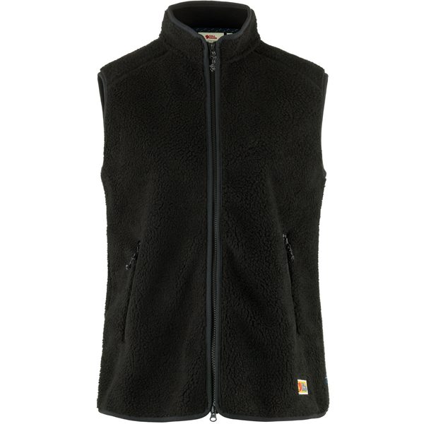 Vardag Pile Fleece Vest W, Black