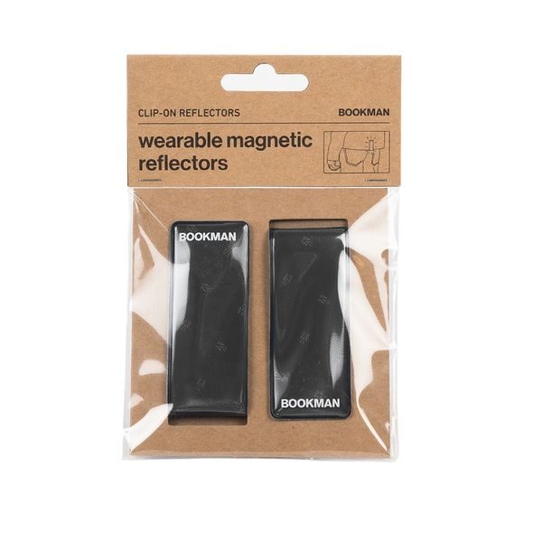 CLIP-ON REFLECTORS, černá