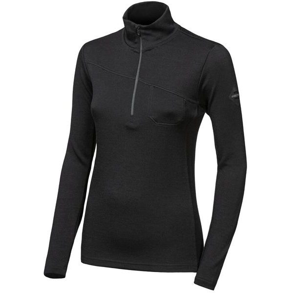 MERINO EXTREME UP dámská mikina dl.rukáv zip černá