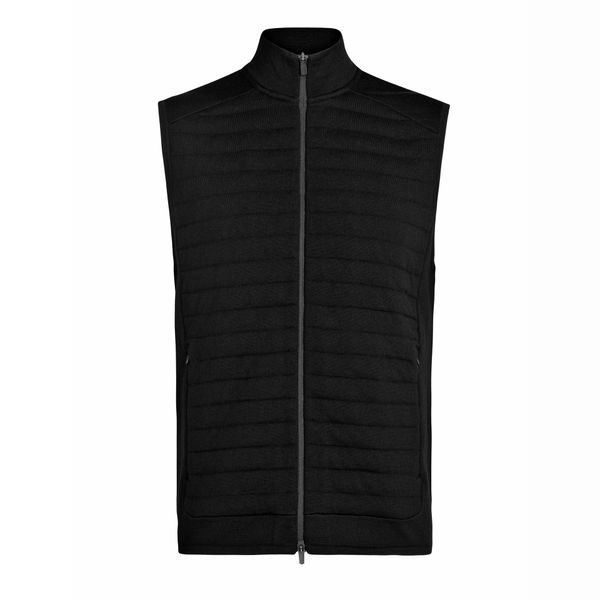 M ZoneKnit Insulated Vest, BLACK