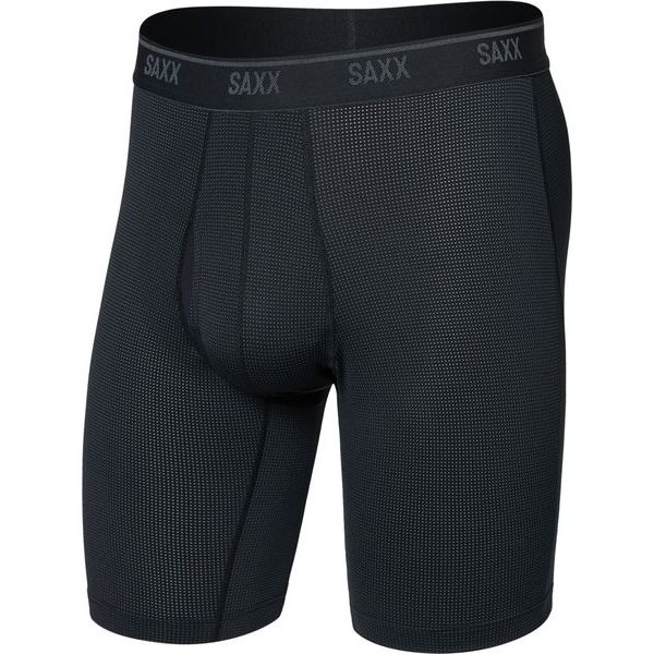 QUEST QUICK-DRY MESH LONG BB FLY, black