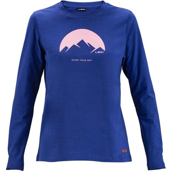 Longsleeve LEKI Women, dark denim-papaya punch