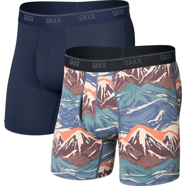 QUEST QUICK-DRY MSH BB FLY 2PK, Mountain Top/Maritime