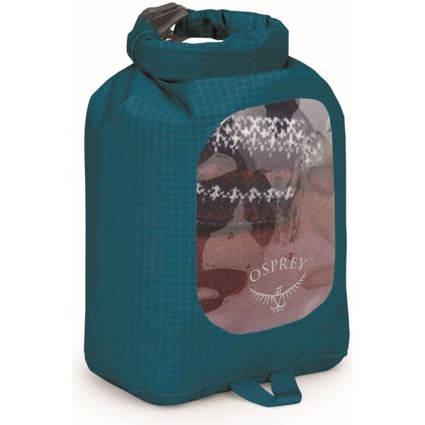 DRY SACK 3 W/WINDOW waterfront blue