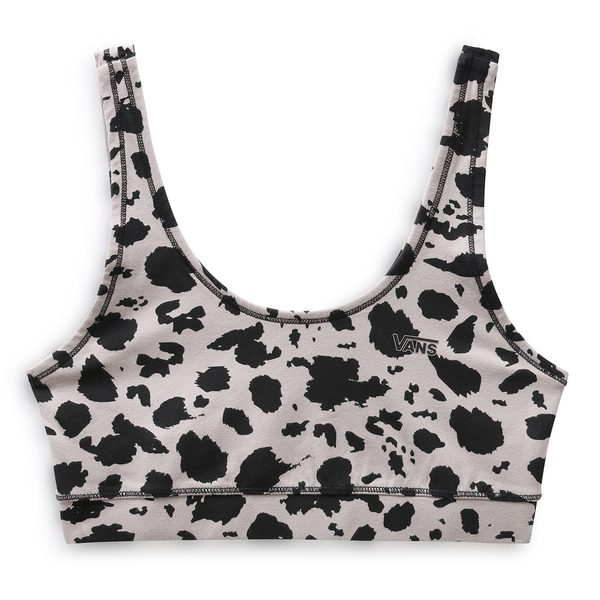 WM FLYING V PRINT BRA FLYING V, BLACK
