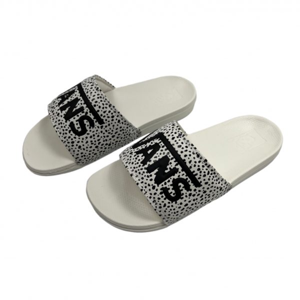 WM La Costa Slide-On ANIMAL, MARSHMALLOW/BLACK