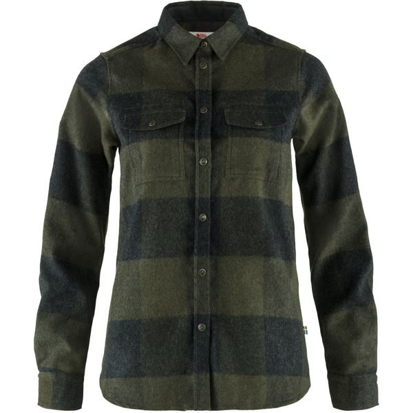 Canada Shirt W Deep Forest-Dark Grey