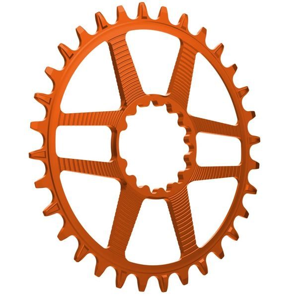 Helix R Guidering | DM | 34T | 52/55mm Flip Flop | Naranja