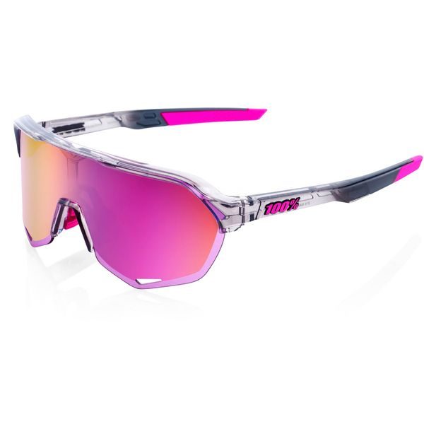 S2 - Polished Translucent Grey - Purple Multilayer Mirror Lens