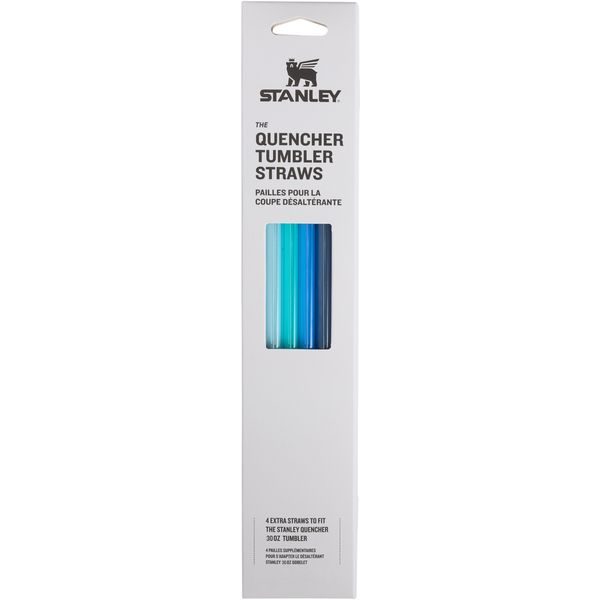 Quencher Travel Tumbler Straws 890 ml 4 kusů Blue