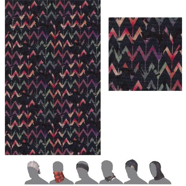 TUBE MERINO IMPRESS deep blue/origami