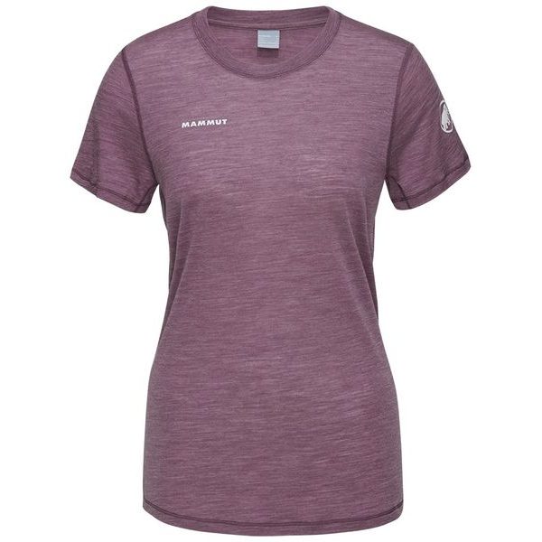 Tree Wool FL T-Shirt Women flux melange